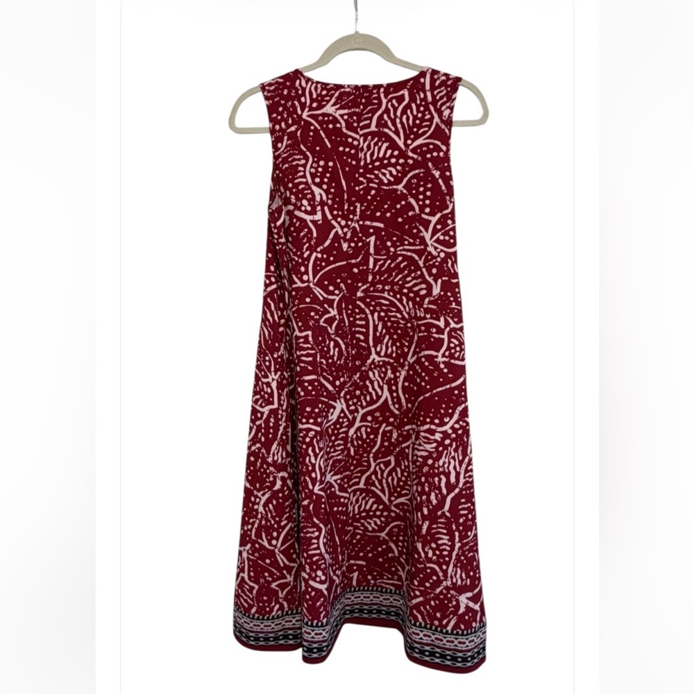 Chico's Dress Sleeveless Floral tropical Size 0 Size 4 women’s dress summer